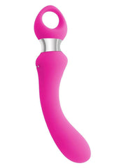 rabbit vibrator angled for G-spot targeting