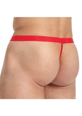 Lace King Lace G-String - Red - Medium/Small