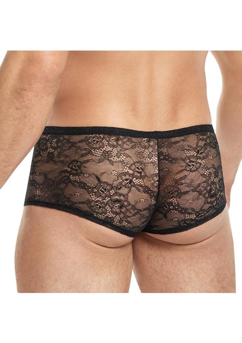 Lace King Lace Trunks - Black - Large/XLarge