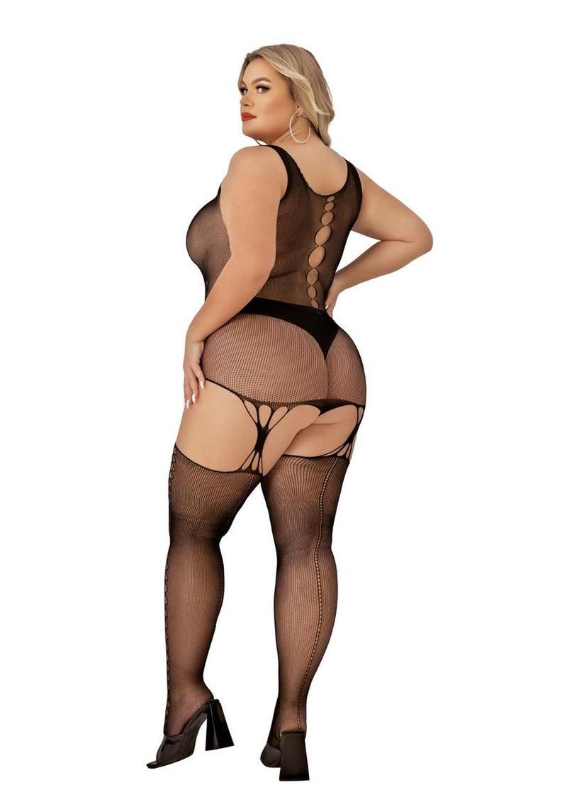 BBW Women's fetish wear bodystocking