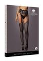 Le Desir Fishnet and Lace Garterbelt Stocking