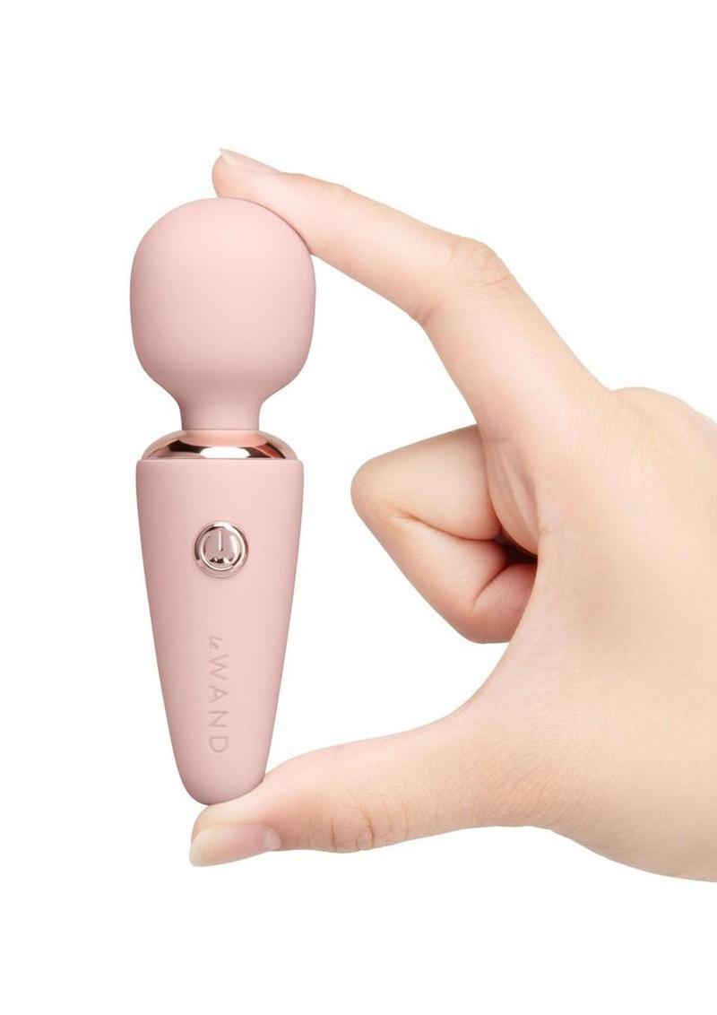 compact travel friendly wand vibrator with sleek design