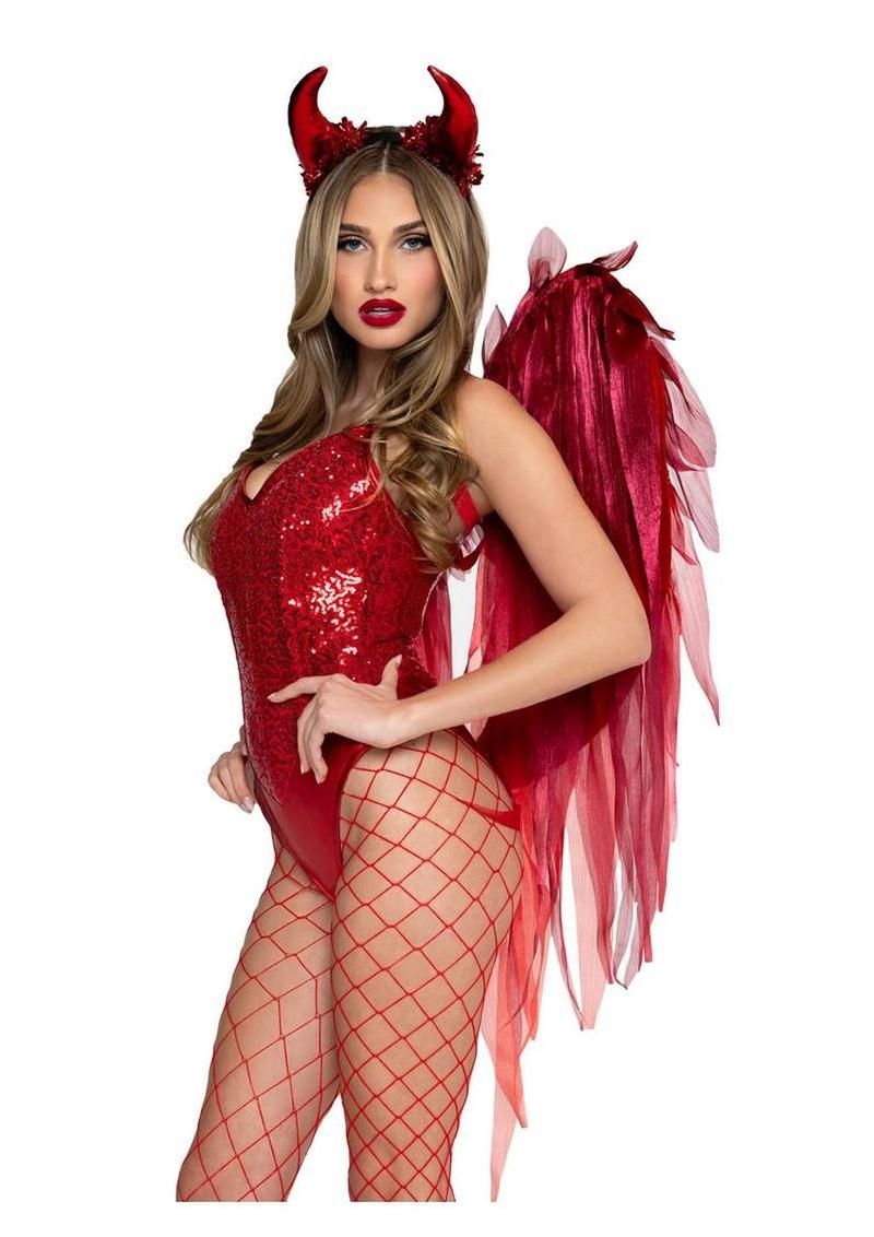 Gothic fantasy wings adult toy store