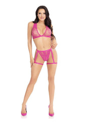 romantic bedroom lingerie for women in black lace
