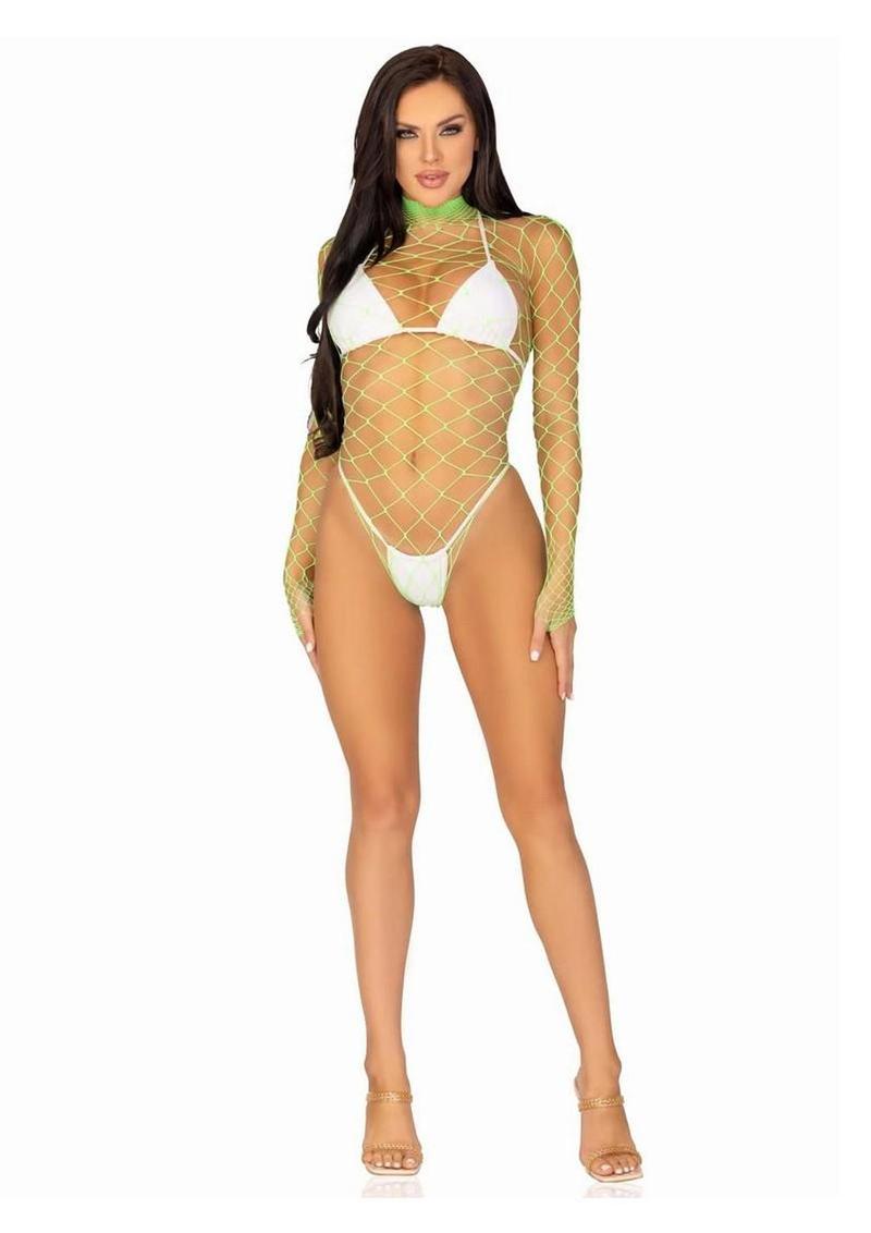 Female Fetish Wear Net stocking