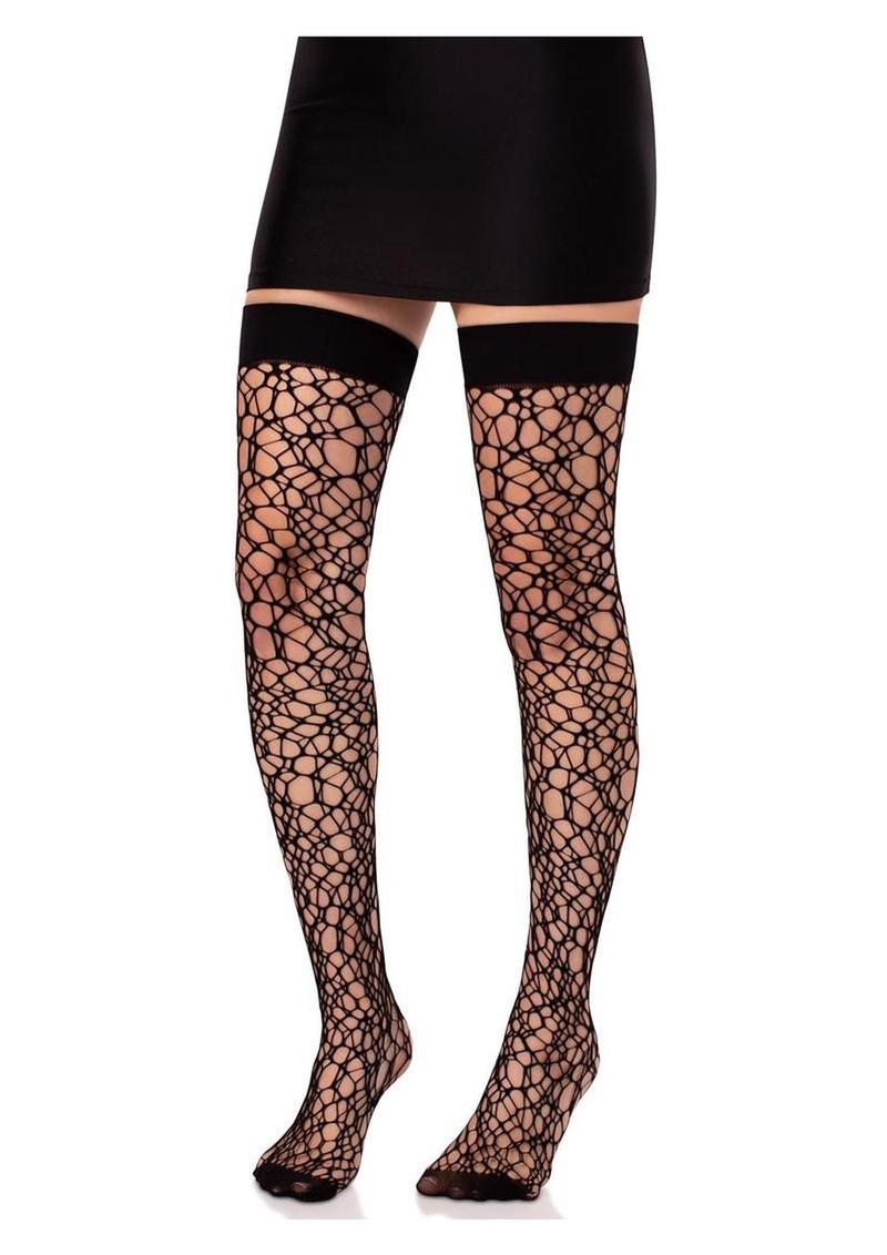 Adult sex toy inspired lingerie Leg Avenue thigh highs