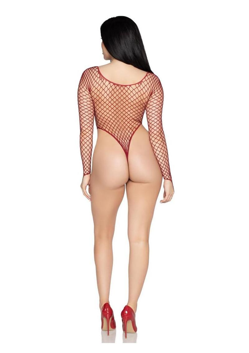 stretch fishnet bodysuit seductive lingerie