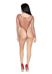 stretch fishnet bodysuit seductive lingerie