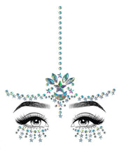 Leg Avenue Karma Face Jewels Sticker - Clear