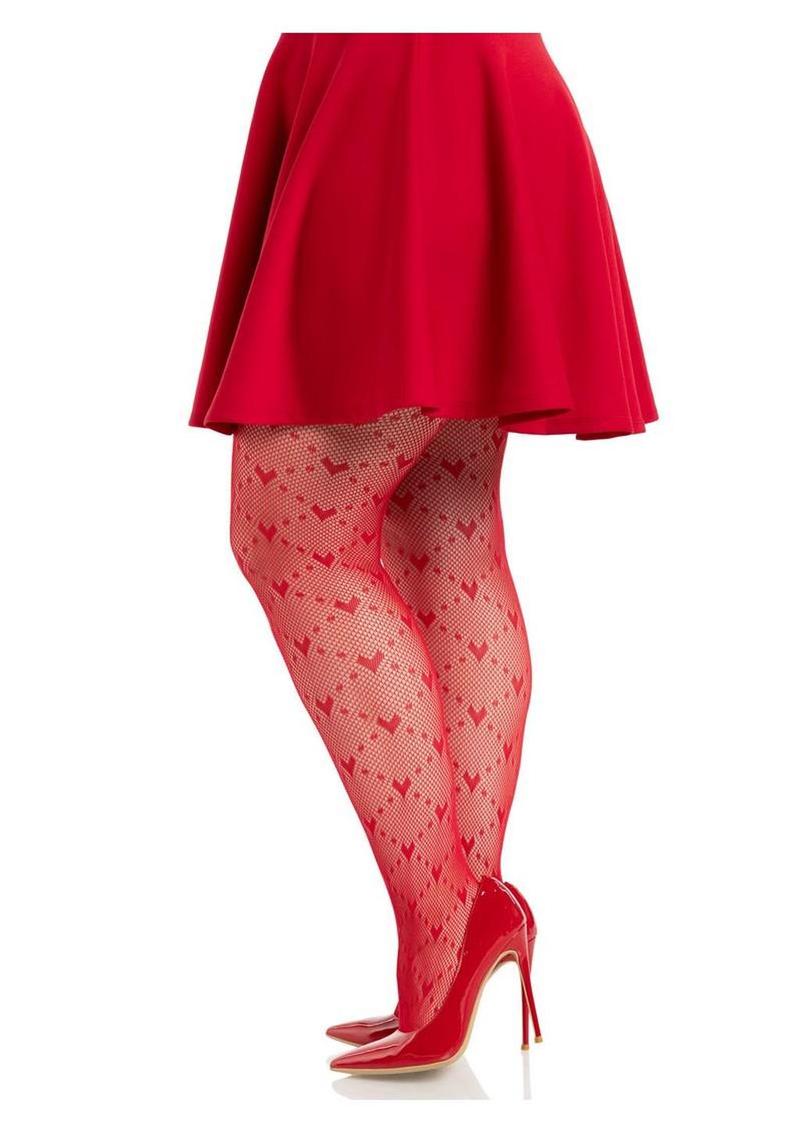 romantic fishnet hosiery for women
