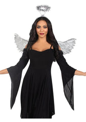 Angel wings and halo set womens accessory