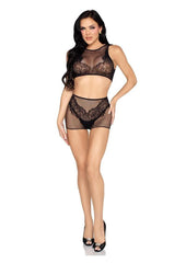 net lace lingerie set