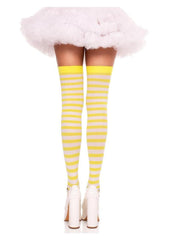 Leg Avenue Nylon Stocking W/ Stripe Cute Lingerie for Females!