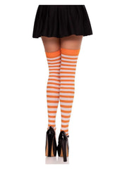 Leg Avenue Nylon Stocking with Stripe Sex Women's Lingerie