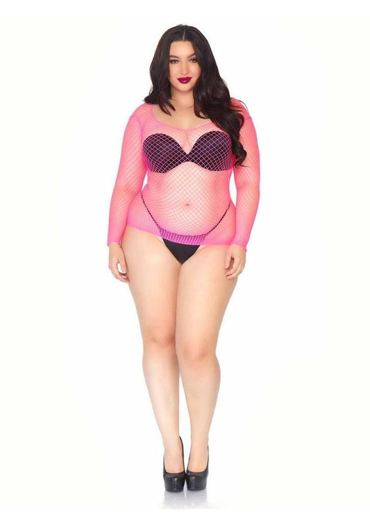 sexy BBW long sleeve rave shirt