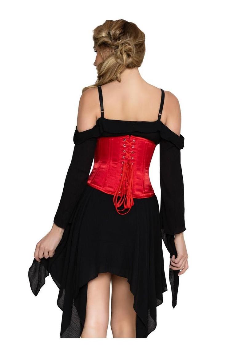 Best sexy lingerie waist cincher back view