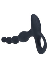 rechargeable silicone anal beads featuring next generation f1 motors for intense pleasure control