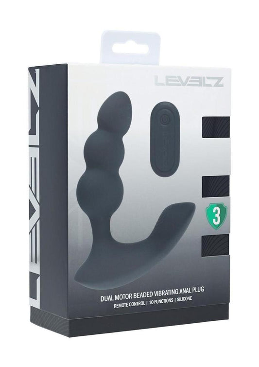 dual motor vibrating prostate stimulator made from body safe liquid silicone with remote control