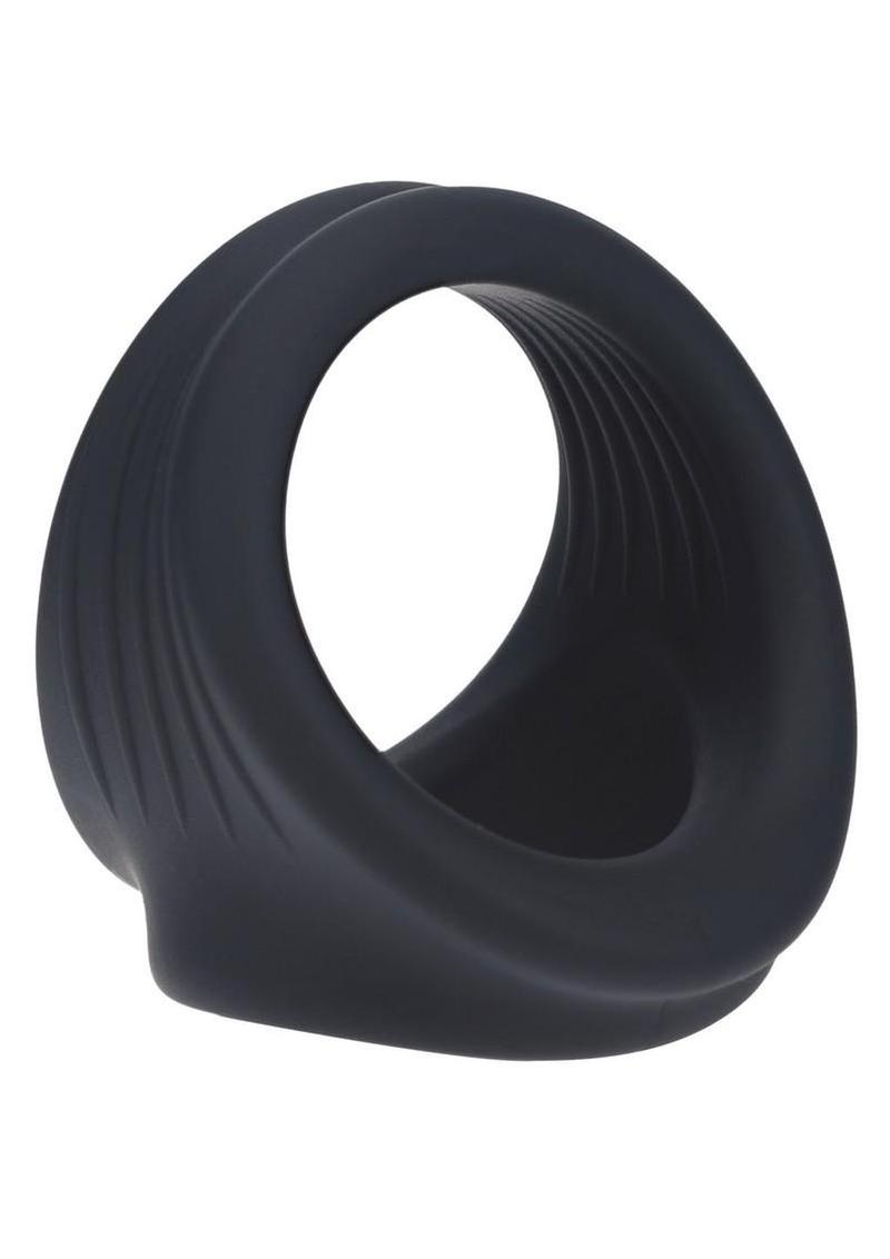 Levelz Silicone Cock and Ball Harness - Black