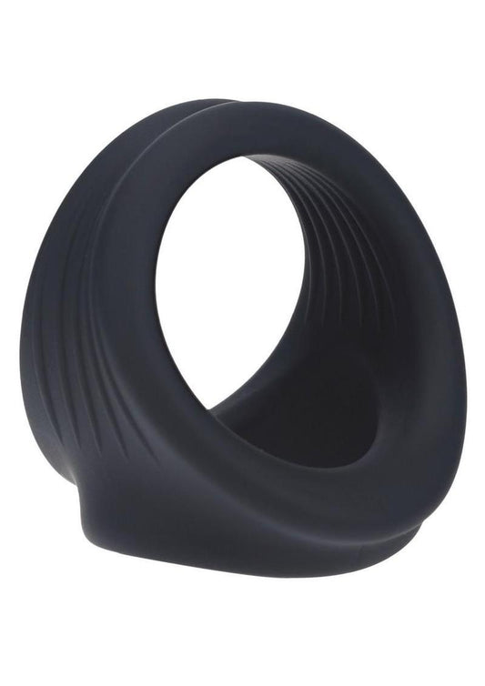 Levelz Silicone Cock and Ball Harness - Black