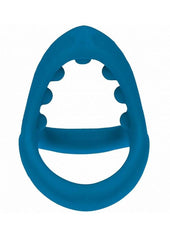 triple loop cock ring crafted from flexible silicone for comfort and firm hold