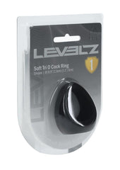 Premium silicone cock and ball ring with triple loops to intensify sensation and boost sexual stamina