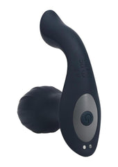 waterproof rechargeable anal plug designed for deep sensation and ergonomic comfort