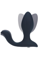 premium body safe silicone anal plug offering vibration rotation and comfortable fit
