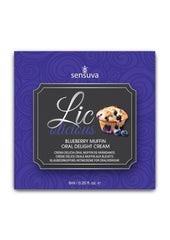 Lic-O-Licious Throat Coating Oral Delight Cream Blueberry Muffin 6ml Packet