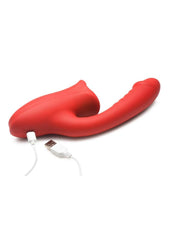 Lickgasm Deep Kiss Kissing Rechargeable Silicone Rabbit Vibrator