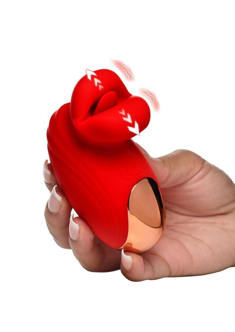 rabbit vibrator angled for G-spot targeting