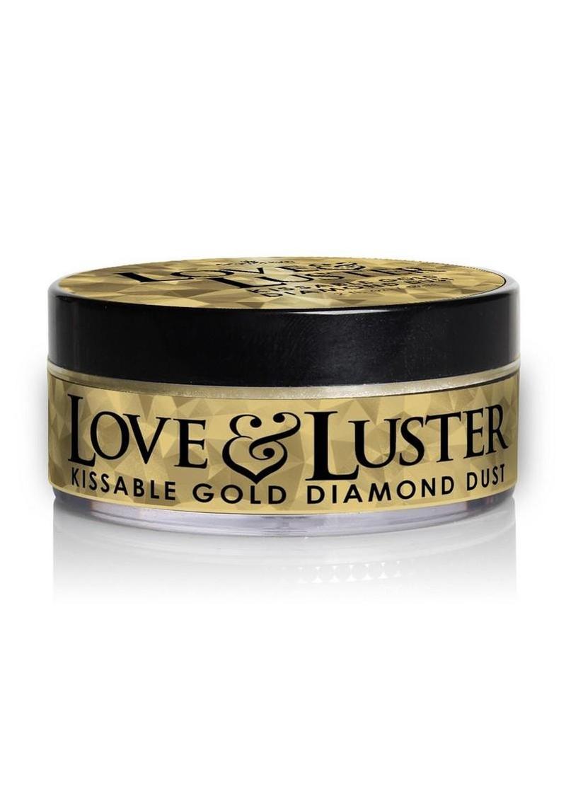 kissable glitter powder with puff