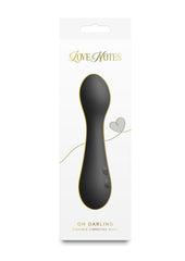 flexible wand massager black