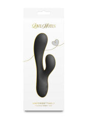 dual motor rabbit vibrator black