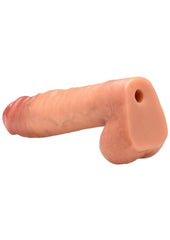 lifelike vanilla realistic dong with mushroom tip