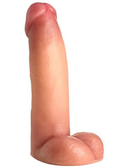 realistic pvc dildo with balls and veins