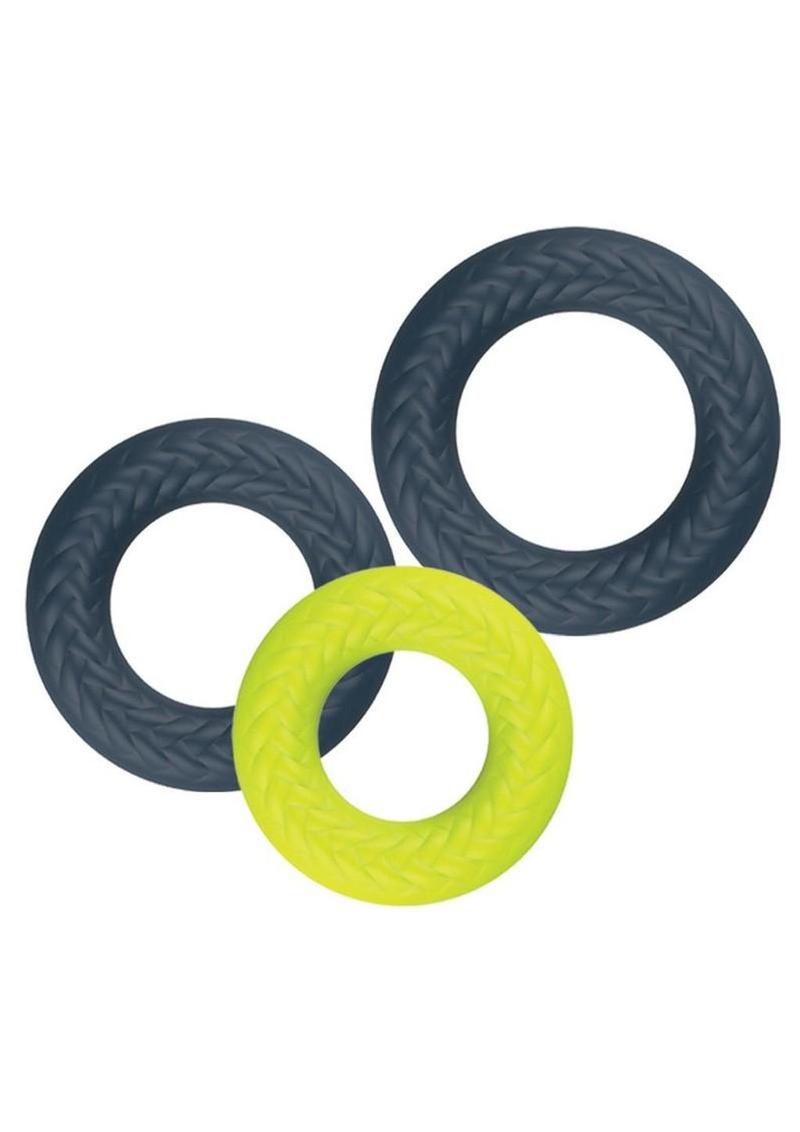 silicone stamina ring three pack