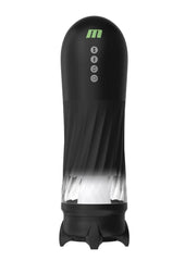 M For Men Quantum X Rechargeable Stroker - Black/White