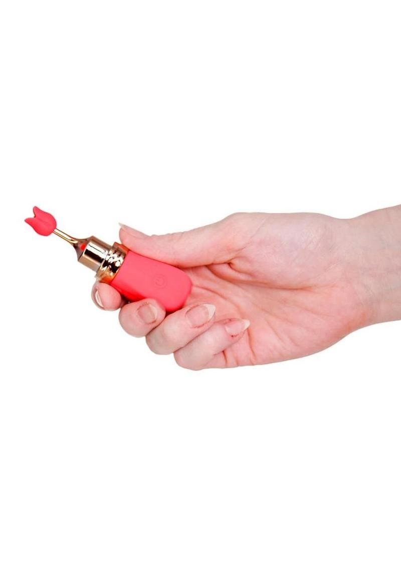 mlady bow tie wand with soft silicone head and powerful powerbullet motor for deep vibration
