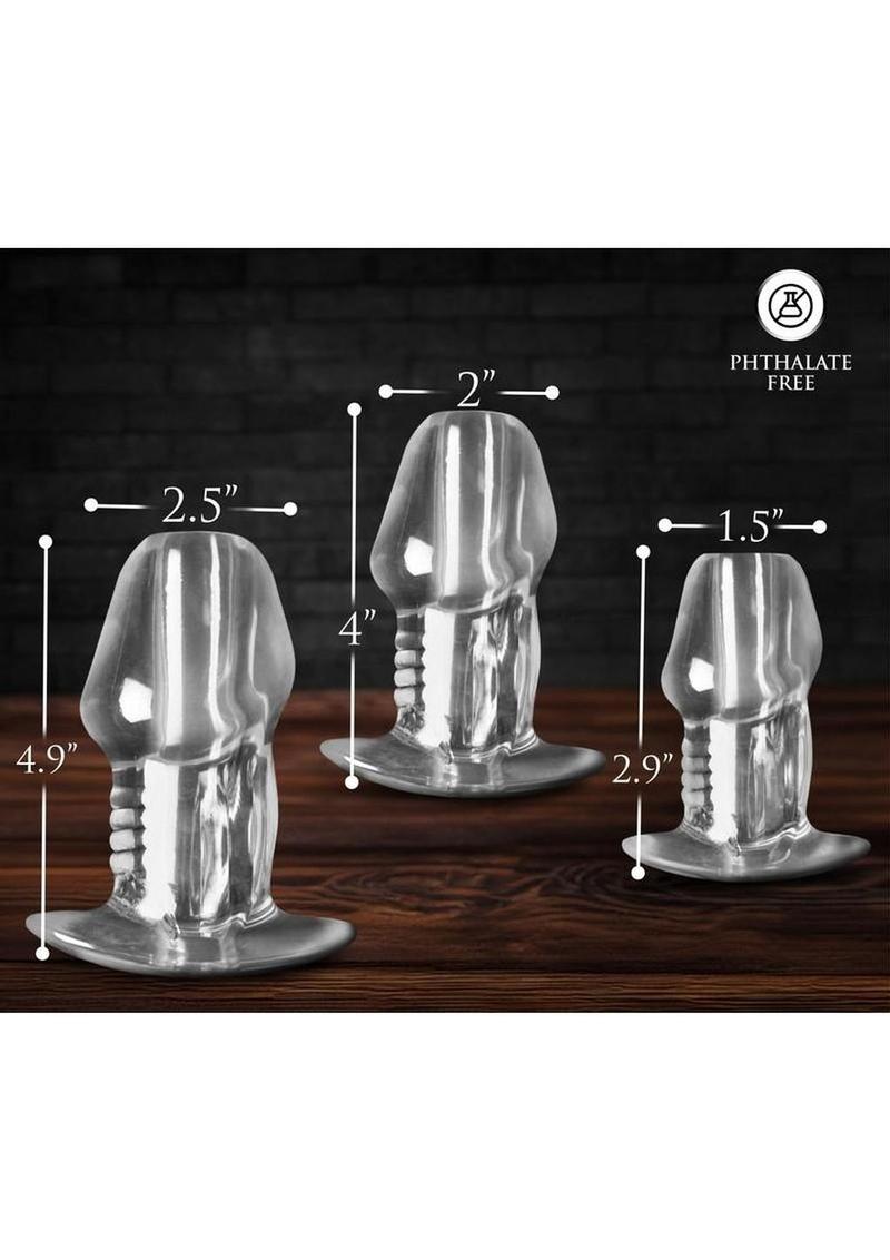 Adult anal toy hollow butt plug male sex toy or female sex toy