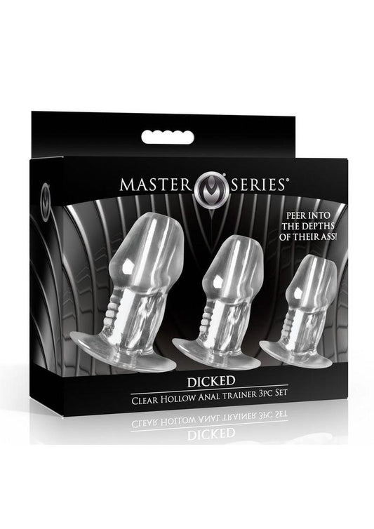 Master Series Dicked hollow anal butt plug adult sex toy