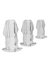 Unique sex toys Master Series Dicked hollow anal plug