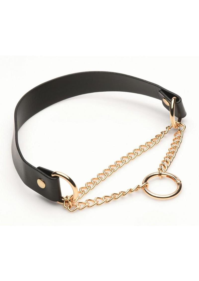 black and gold o ring collar