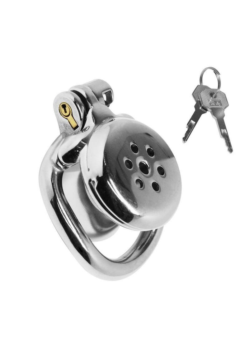 inverted chastity cage detail