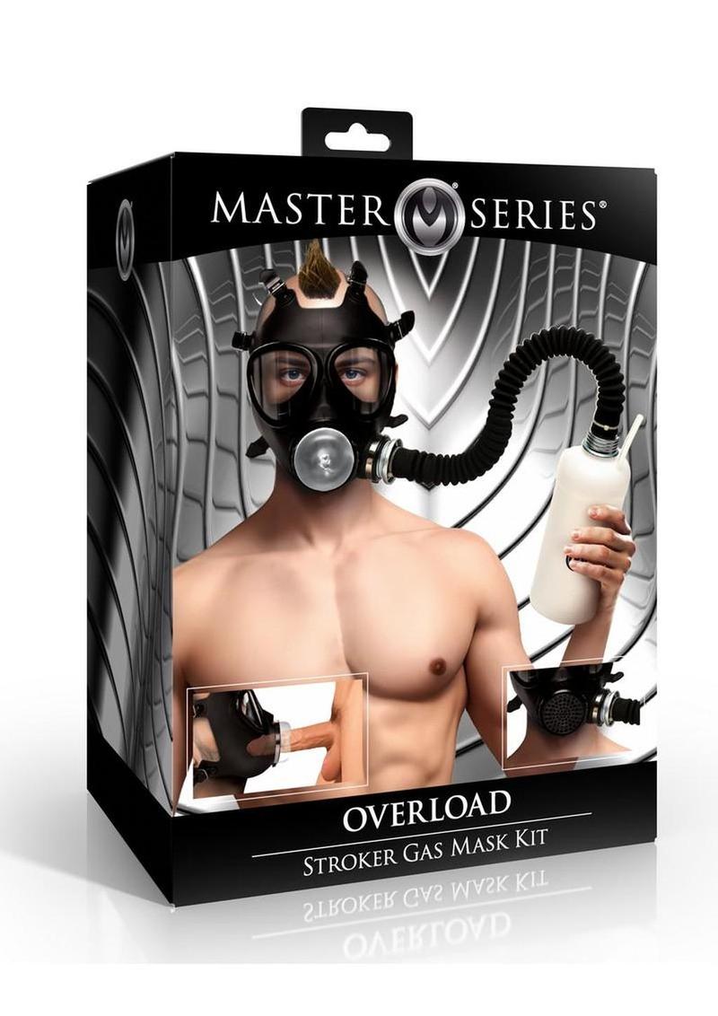 Breath play gas mask kit with aroma bottle and adjustable silicone straps