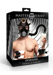 Breath play gas mask kit with aroma bottle and adjustable silicone straps