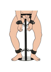 Master Series Pillory CBT Adjustable Tower Bondage Equipment, Bondage Furniture