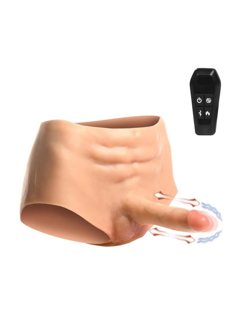 silicone strap on torso