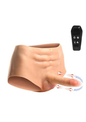 silicone strap on torso