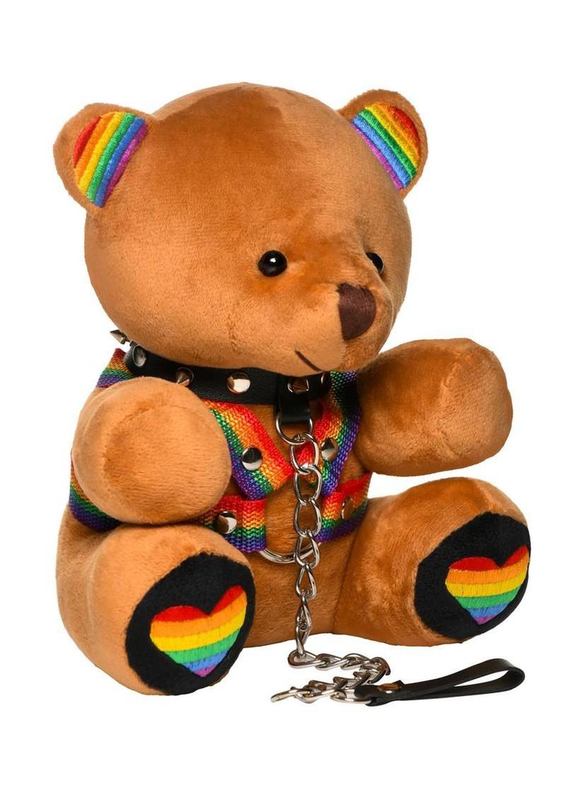 gay pride gift plush kink bear

